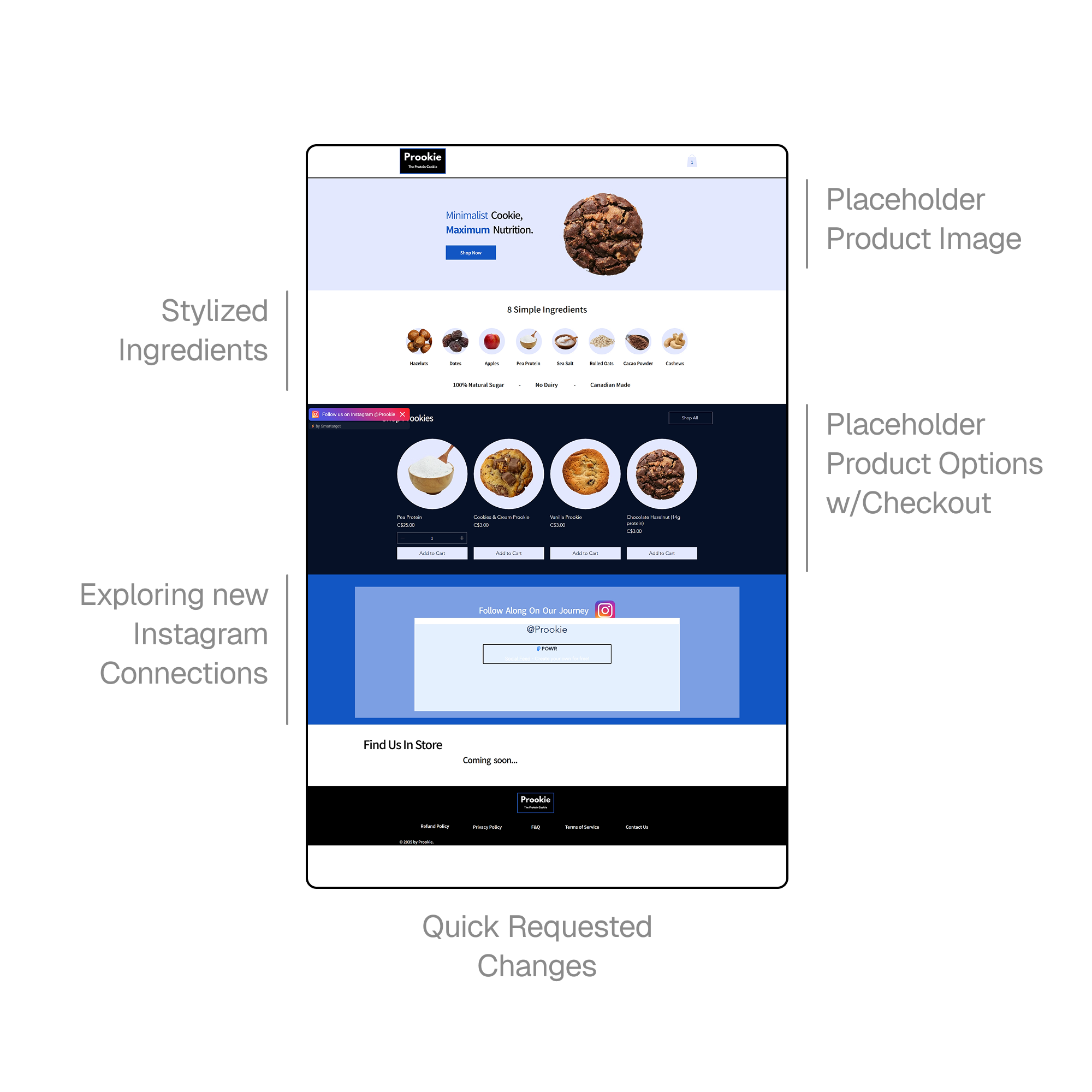 Screenshot of the quickly up